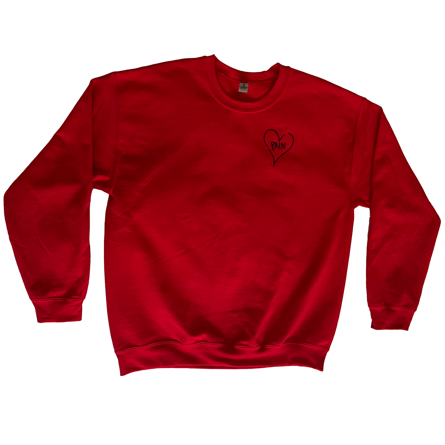 Embroidered Pain Sweatshirt