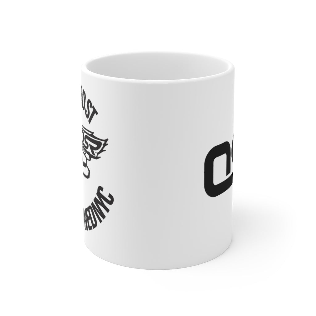 Unsanctioned NYC Black Logo on White Ceramic Mug 11oz