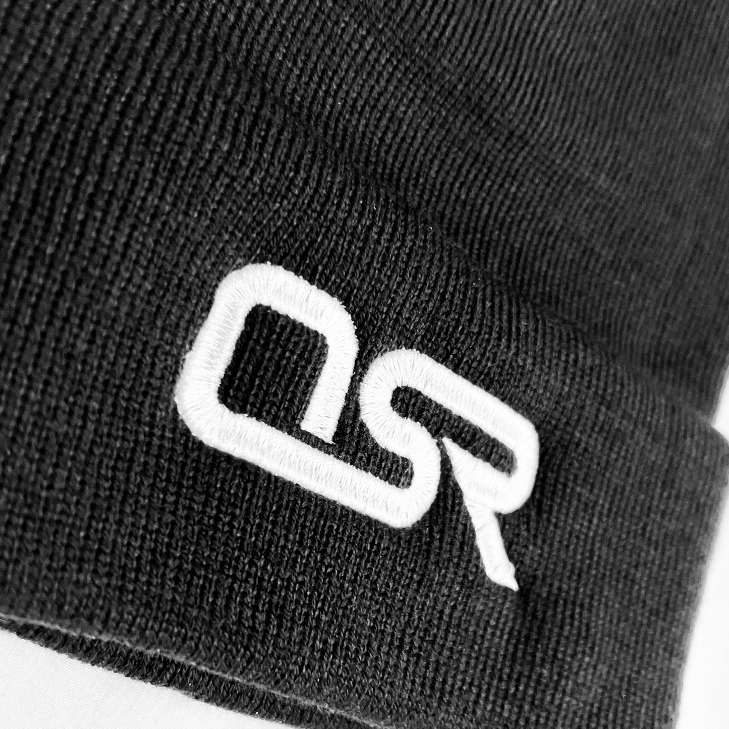 OSR Beanie White Logo